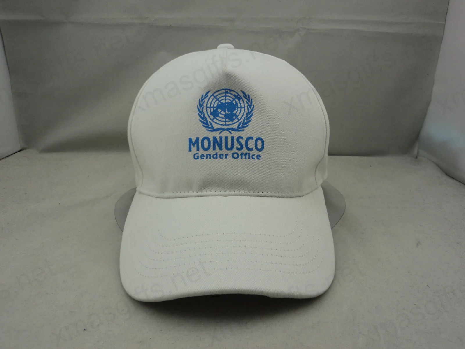 White MONUSCO Gender Office cap