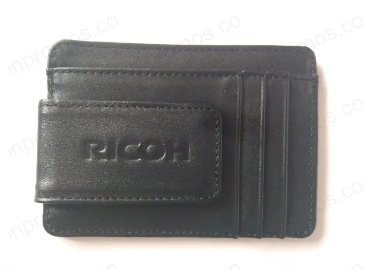 Genuine leather card holder