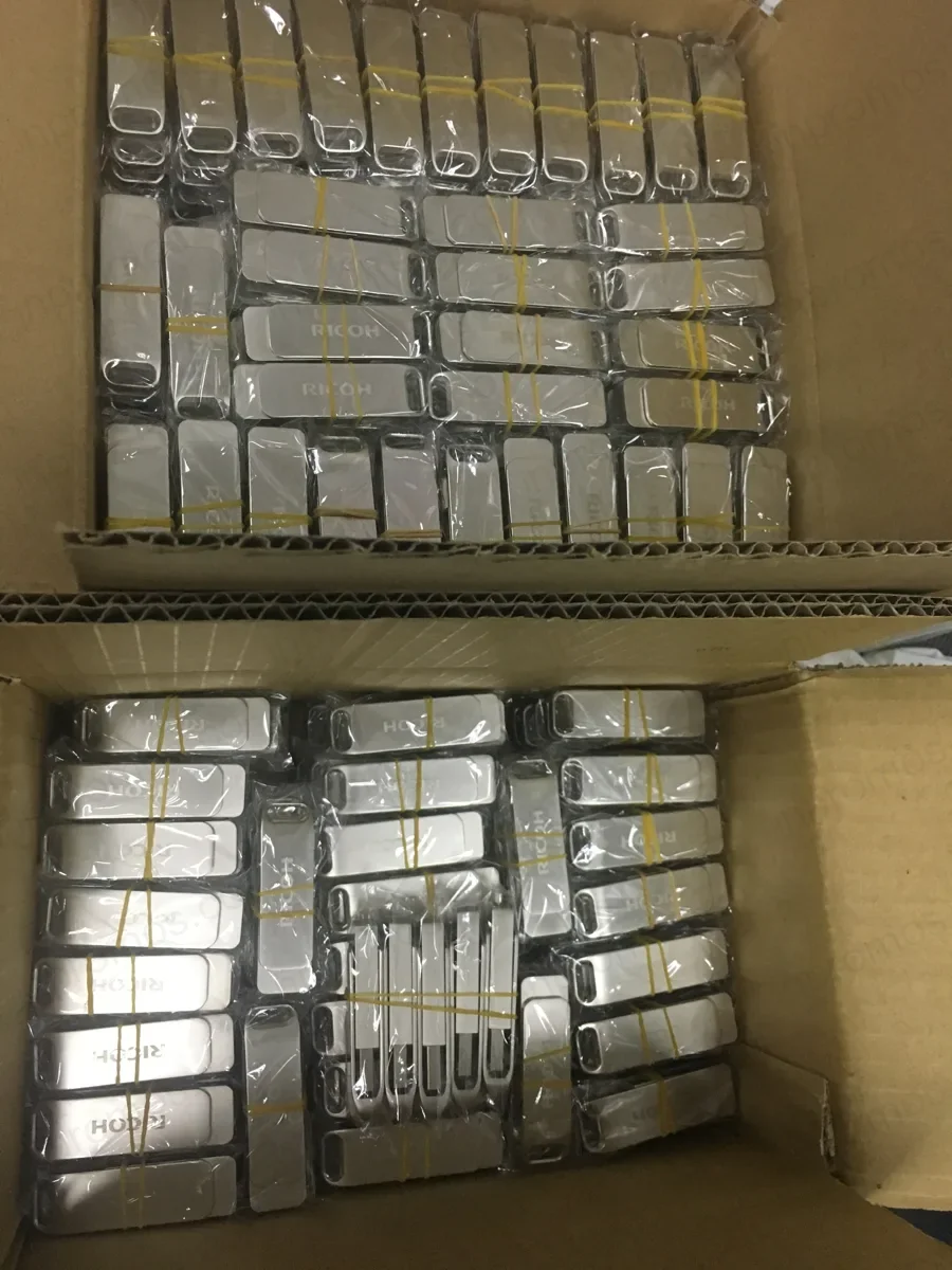 Metal USB flash drive boxes