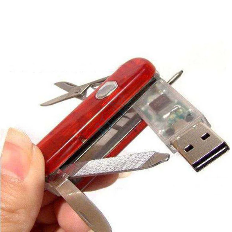 Creative Pocket Knife Pendrive, Multifunction USB