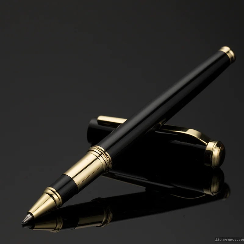 Custom Logo Metal Signature Pen, Rollerball Business Advertising Gift Pen