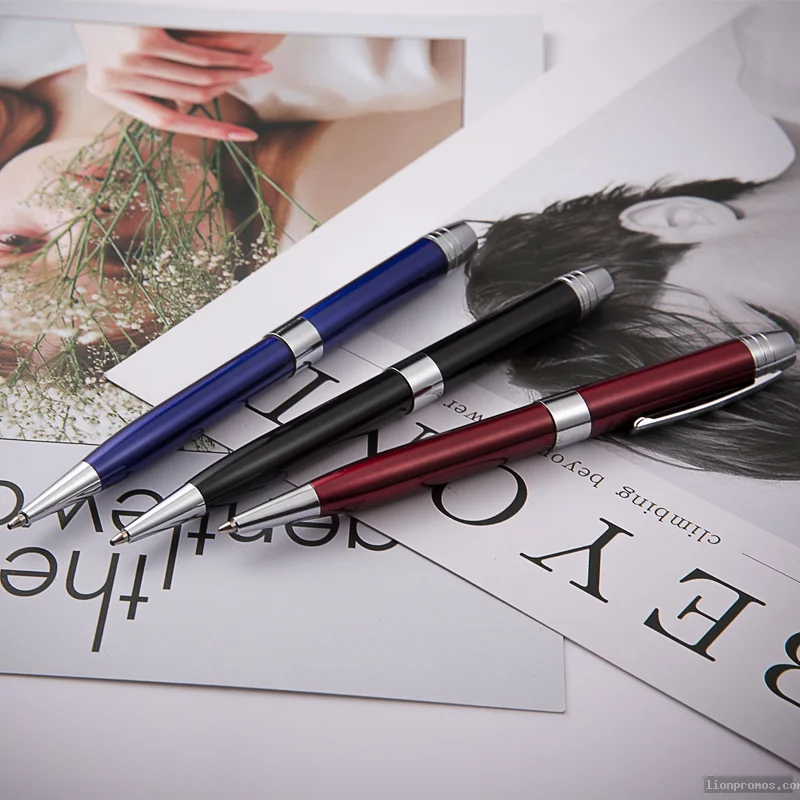 Custom Logo Metal Twist Ballpen, Advertising Business Gift Pen