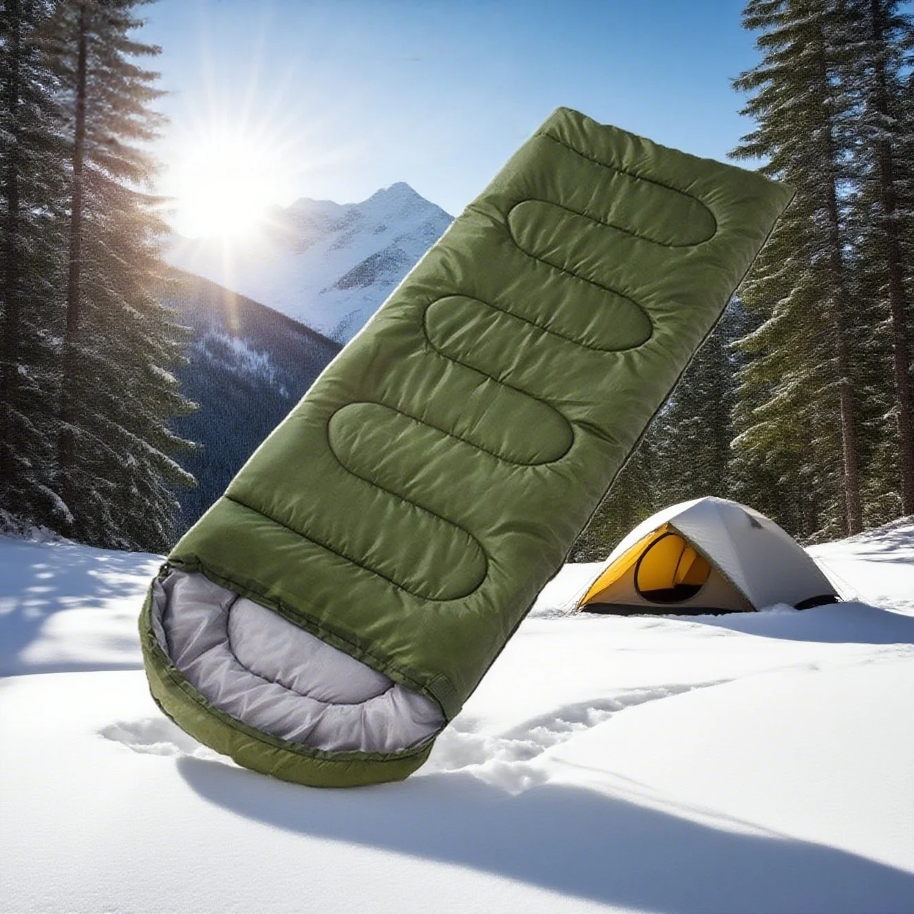Emergency Sleeping Bag, Thick Camping Warm Portable