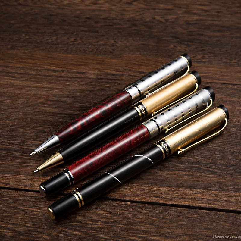 Engraved Metal Signature Pen, Business Promotional Gift Rollerball Pen