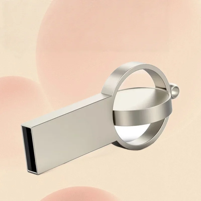 Metal Rotating USB Flash Drive, Swivel Creative Pendrive