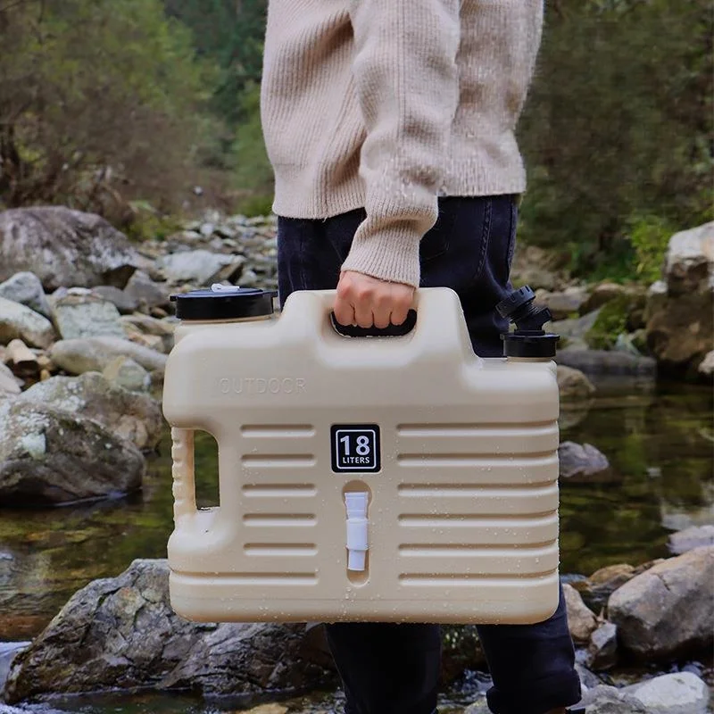 Outdoor Water Storage Bucket, Car Trunk Handle Tank