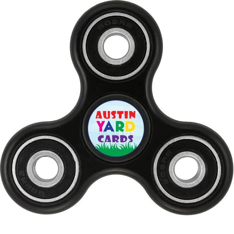 Spinner de manos con logotipo personalizado para publicidad, juguete antiescáldico.