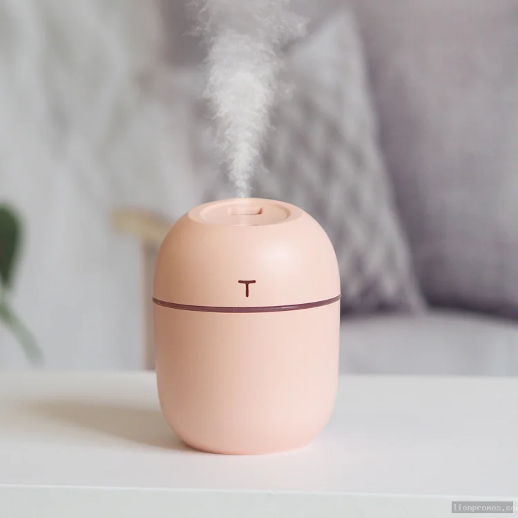 USB Rechargeable Mini Ultrasonic Humidifier Cool Mist Essential Oil Diffuser