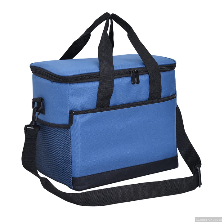 Oxford Shoulder Cooler Bag Portable Insulated Picnic Camping Lunch Bag