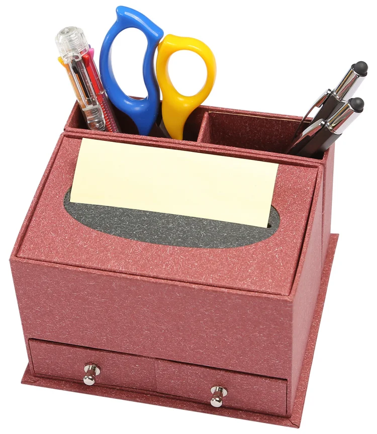 Custom Sticky Notes Memo Pad organizer pen holder desk accessories
