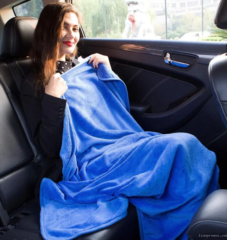 Polar Fleece Emergency Rescue Blanket Portable Camping Picnic Outdoor Blanket