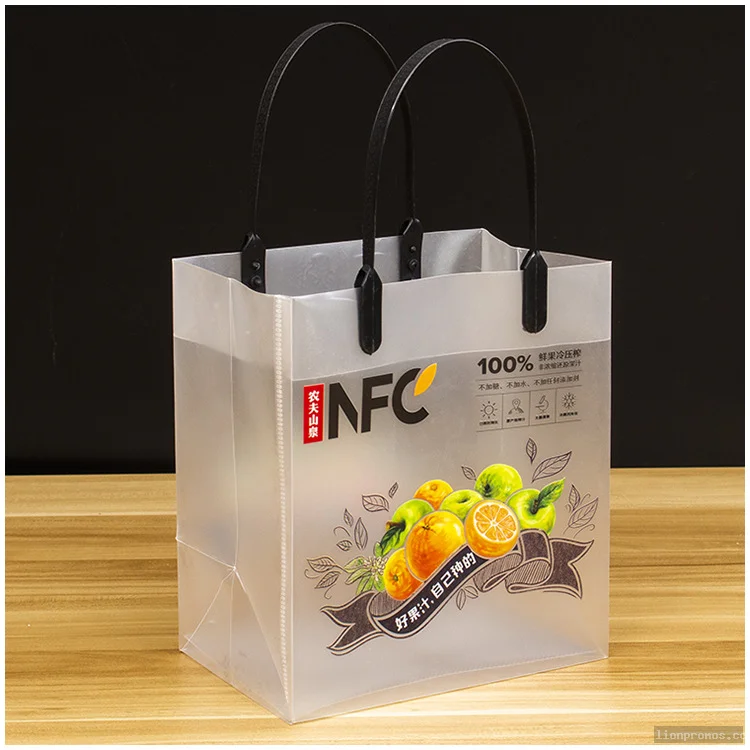 Transparent PVC Packing Pouch Reusable Plastic Storage Packaging Bag