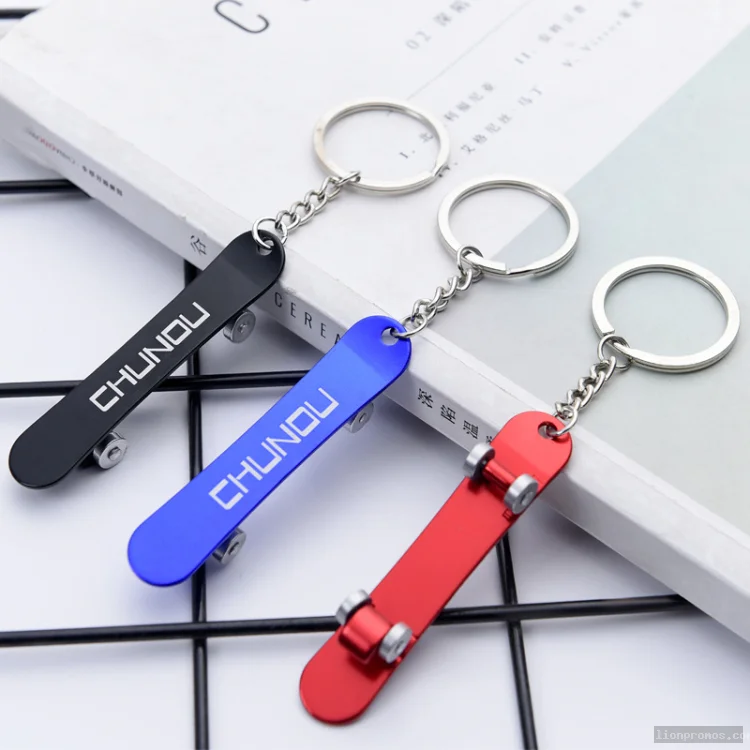 Scooter Model Metal Keychain Travel Souvenir Key Chain Wholesale Gift