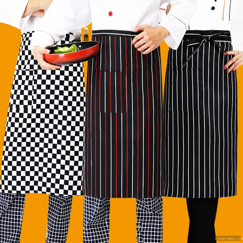 Manufacturer Supplier Sale Waterproof Half Length Aprons With Custom Logo