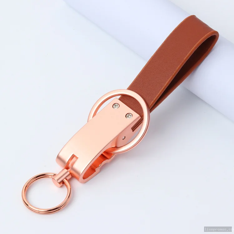 Heat Transfer Sublimation Leather Metal Keychain Custom Logo Car Keychain