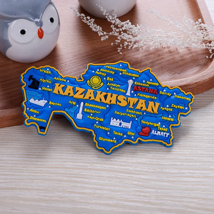 Personalized Shaped Rubber Fridge Magnet Travel Souvenir Tourism Gift
