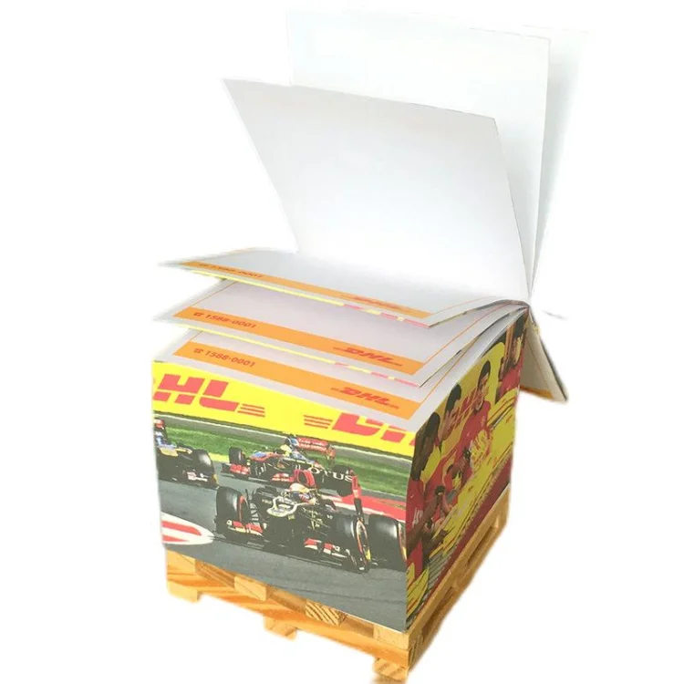 Transport-Geschenk mit individueller Bedruckung – Frachtpapierblock