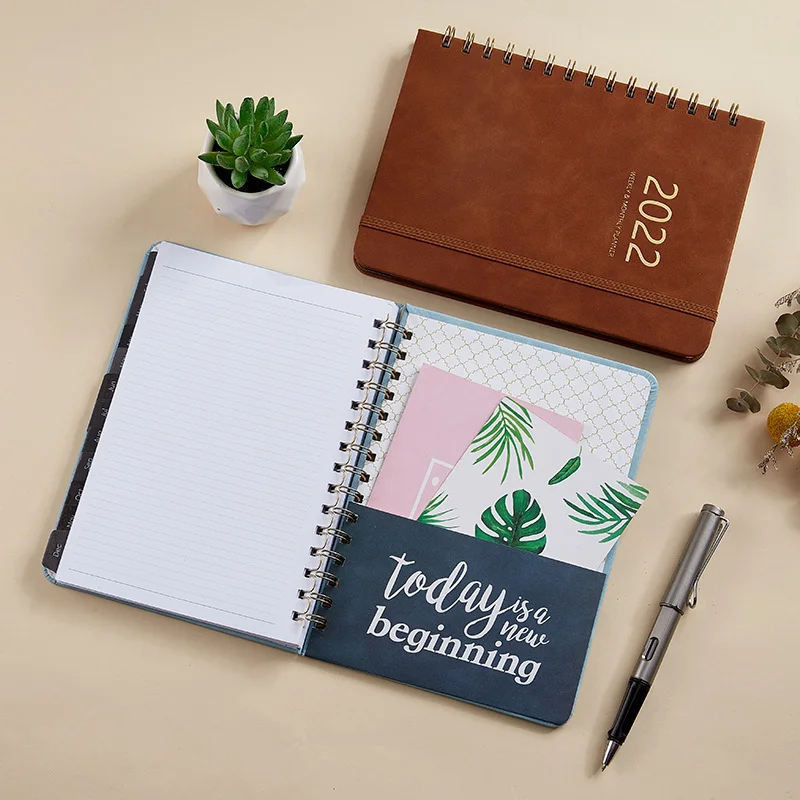 School Office Moleskin Annual Agenda Notebook Custom Print Business Souvenir