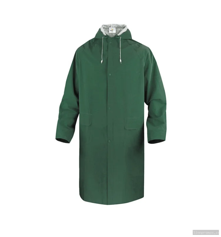 Customized 100%Waterproof PVC Long Raincoat Rain Poncho