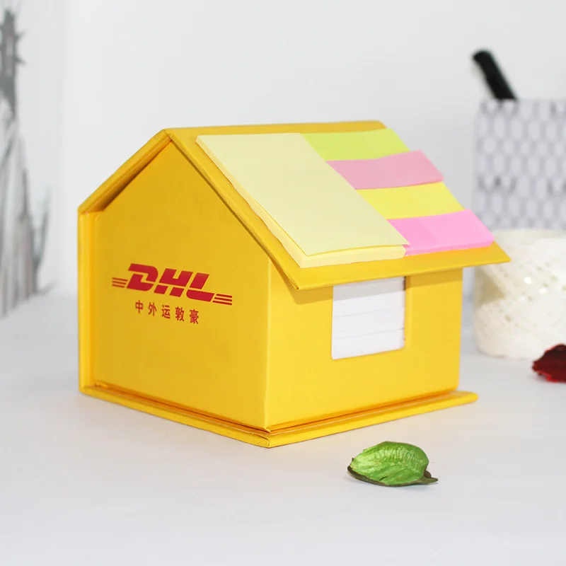 Creative House Shape Memo Pad Sticky Note Set