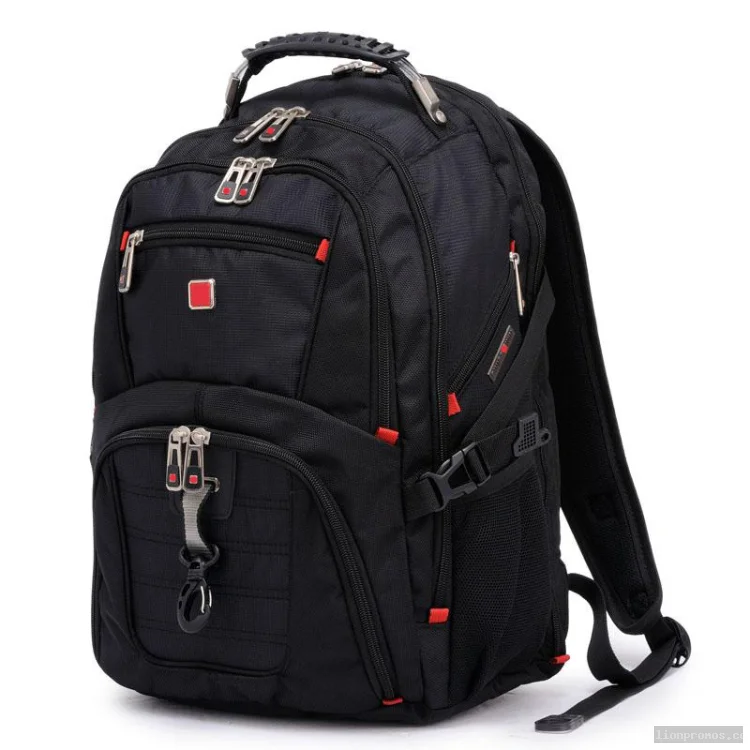 Oxford Laptop Backpack Practical Organizer Pockets Business Office Travel Bag