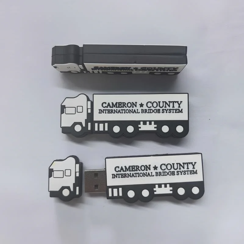 Soft Rubber Car USB Drive, Cute Car Shape Gift